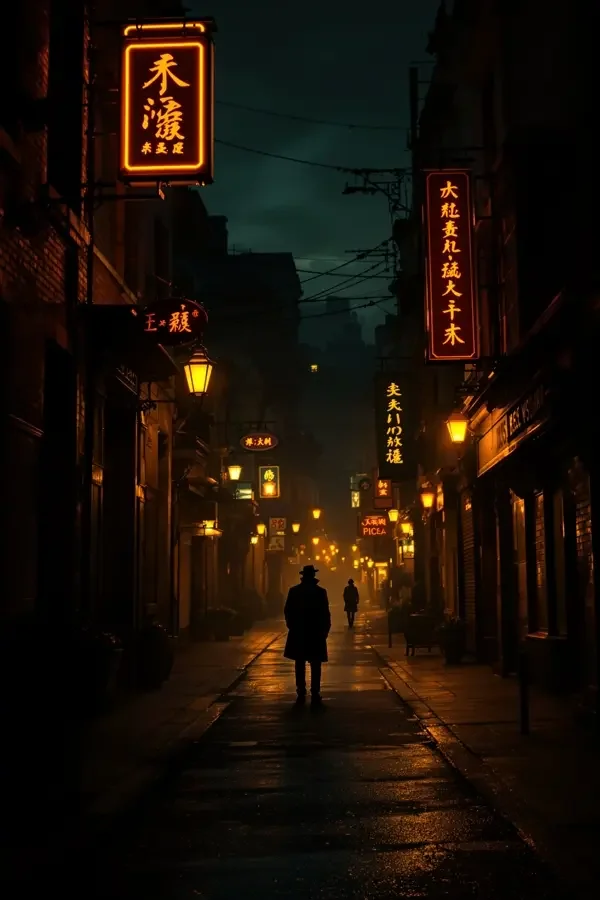 夜色长街高清海报